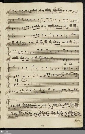 256. Coro Quartetto: Benvenuto il marchesino / Sarti, G.