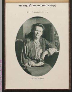Porträt von Helene Böhlau