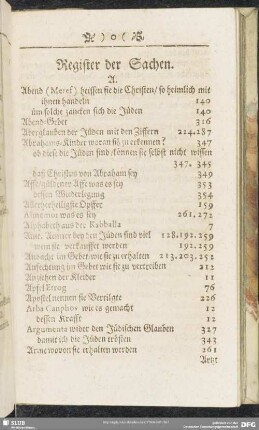 Register der Sachen