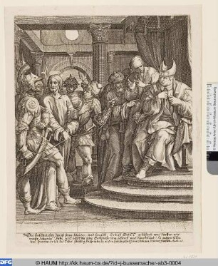 Christus vor dem Hohenpriester