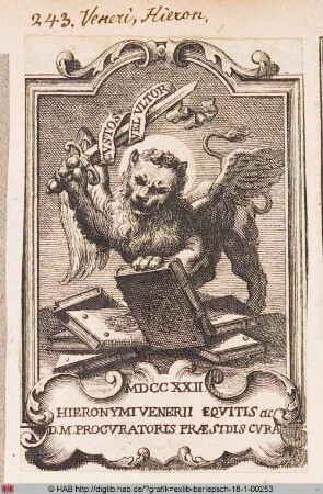 Wappen des Hieronymus Veneri