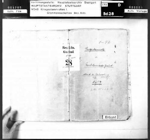 Kriegsstammrolle der Unteroffiziere und Mannschaften