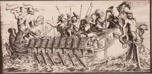 Szene aus der Aeneis "Italiam, Italiam" (XI)