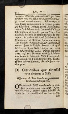 534-565, De Orationibus quae submissa voce dicuntur in Missa
