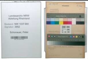 Entnazifizierung Peter Schonauer , geb. 08.11.1895 (Lehrer)