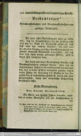 Beobachtungen
