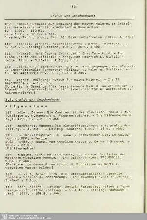 3.3. Grafik und Zeichenkunst