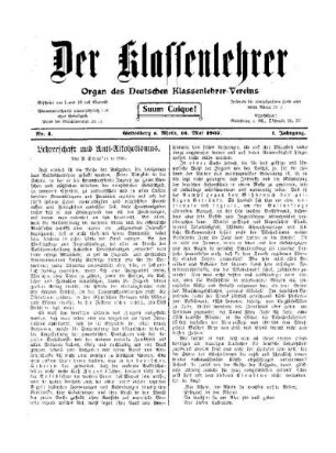 Lehrerschaft und Anti-Alkoholismus