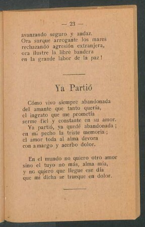 Ya Partió
