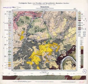 Geologische Karte von Preußen und benachbarten deutschen Ländern, [5610] Bassenheim