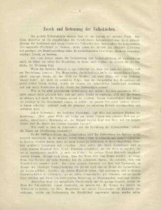 Zweck und Bedeutung der Volksküchen