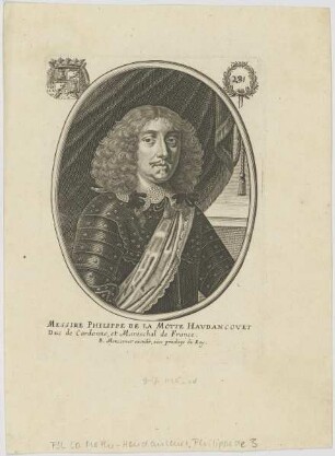 Bildnis des Philippe de La Motte Havdancovrt, Duc de Cardonne