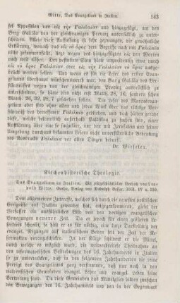 143-149 Kirchenhistorische Theologie