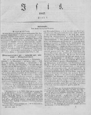 Philosophie / vom Grafen Georg von Buquoy