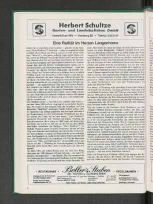 Eine Rarität im Herzen Langenhorns