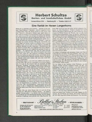 Eine Rarität im Herzen Langenhorns