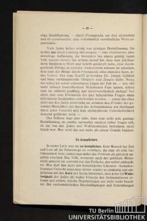 Zu kompliziert
