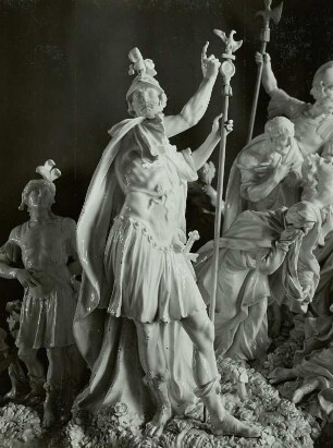 Kreuzigungsgruppe, wahrscheinlich Geschenk König August III. an Papst Benedikt XIV.