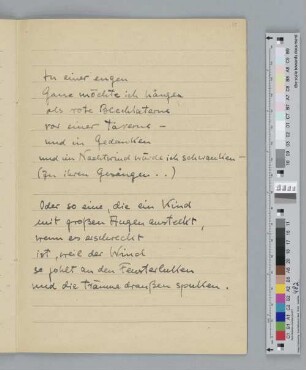 In einer engen Gasse [Inc.]