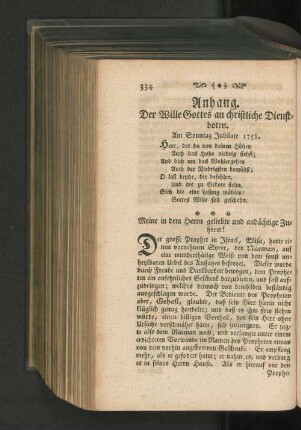 Der Wille Gottes an christliche Dienstboten.