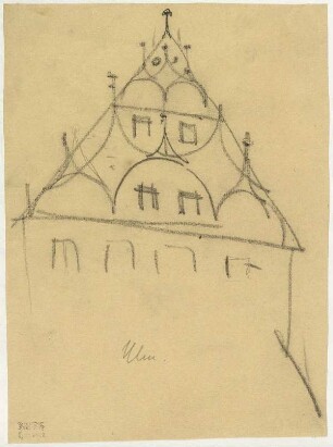Wohnhaus in Ulm, Giebel