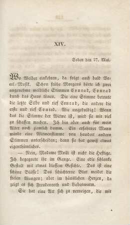 XIV. Soden den 27. Mai