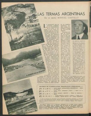 Las termas argentinas