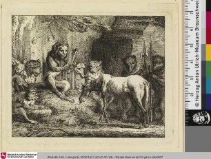 [Das Pferd und der Löwe; Le Cheval et le Lion]