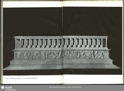 71 La reconstitution de la façade nord du grand autel