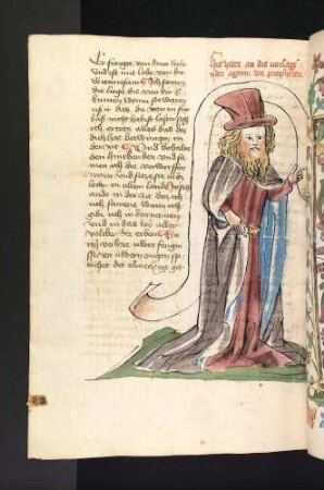 Aggaeus mit Spruchband