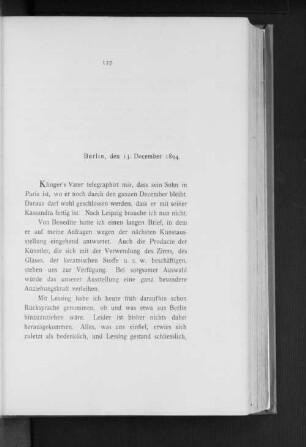 Berlin, den 13. December 1894.