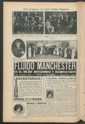 Tiro al blanco.- El match Viedma - Patagonés