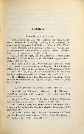 Bibliographie der württembergischen Geschichte, 2
