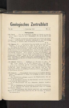 1. Dezember 1916. No. 14.