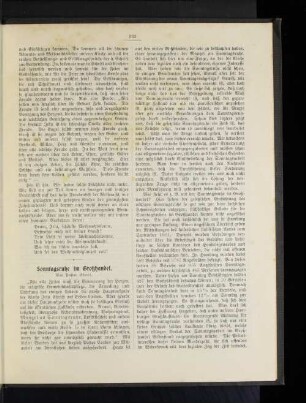 Sonntagsruhe im Großhandel. Von Pastor Ebert.