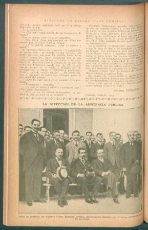 La dirección de la Asistencia Pública - [Fotografía]