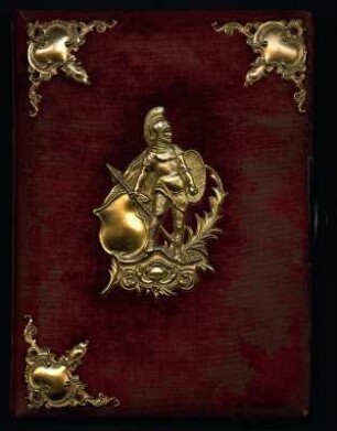 Familienalbum : Familienalbum. Samteinband mit Messingmontierungen, Metallschließe und Goldschnitt; 28 x 22 x 6 cm (um 1900). Dresden: SLUB/DF 2017.C.95