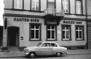 Freiburg: Ganter-Gaststätte Basler Hof