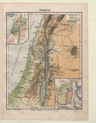 Palästina, Gebiet der zwölf Stämme Israels, Das alte Jerusalem