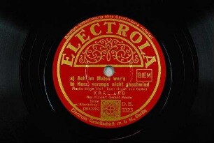 Ach im Maien war's / Musik: Hugo Wolf; Text: Heyse und Geibel