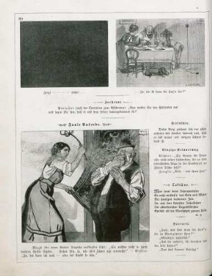 "Die verzauberte Haxe" "Faule Ausrede"