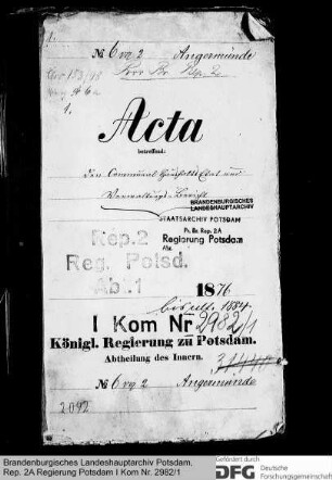 Kommunalhaushaltspläne und Verwaltungsberichte der Stadt Angermünde