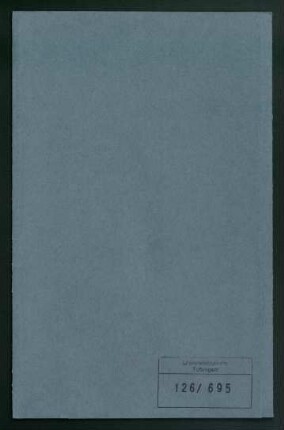 Ernst Trumpp (1828-1885 ). Personalakte des Lehrkörpers : Akte betreffend Ernst Trumpp, Privatdozent der orientalischen Sprachen