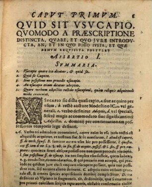 Tractatus Theoricus Et Practicus De Usucapionibus Et Praescriptionibus Arnoldi Rath Geldro-Bommelani ... Atque In Alma Electorali Universitate Ingolstadiensi Codicis Professoris Ordinarii