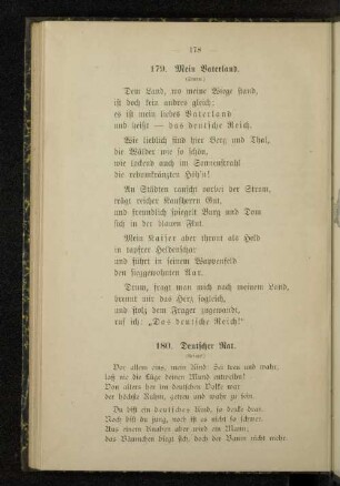 179. Mein Vaterland.