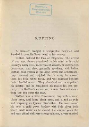 Rufino and other stories
