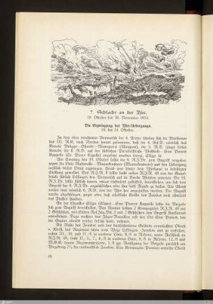 Die Erzwingung des Yser-Übergangs