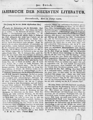 1802-06-12 : 300. Stück