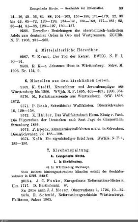 1. In Altwürttemberg