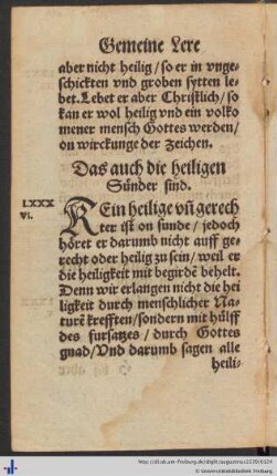 Das auch die heiligen Sünder sind
